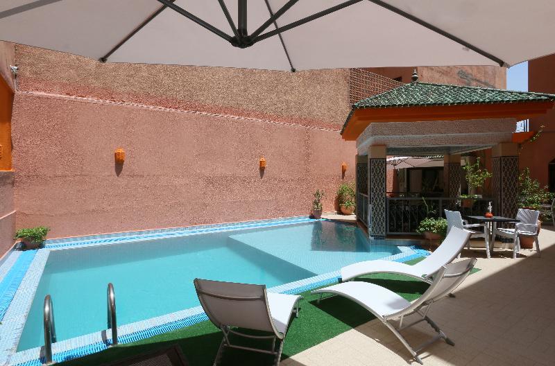 Hotel Tafoukt مراكش المظهر الخارجي الصورة