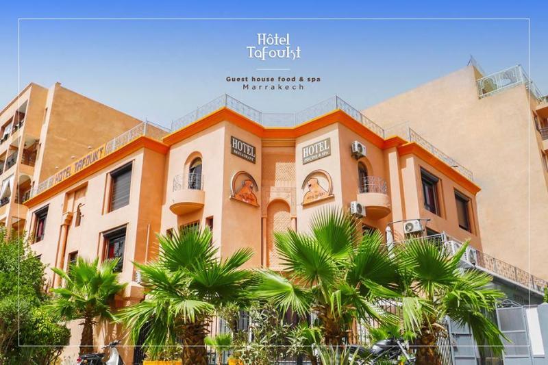 Hotel Tafoukt مراكش المظهر الخارجي الصورة